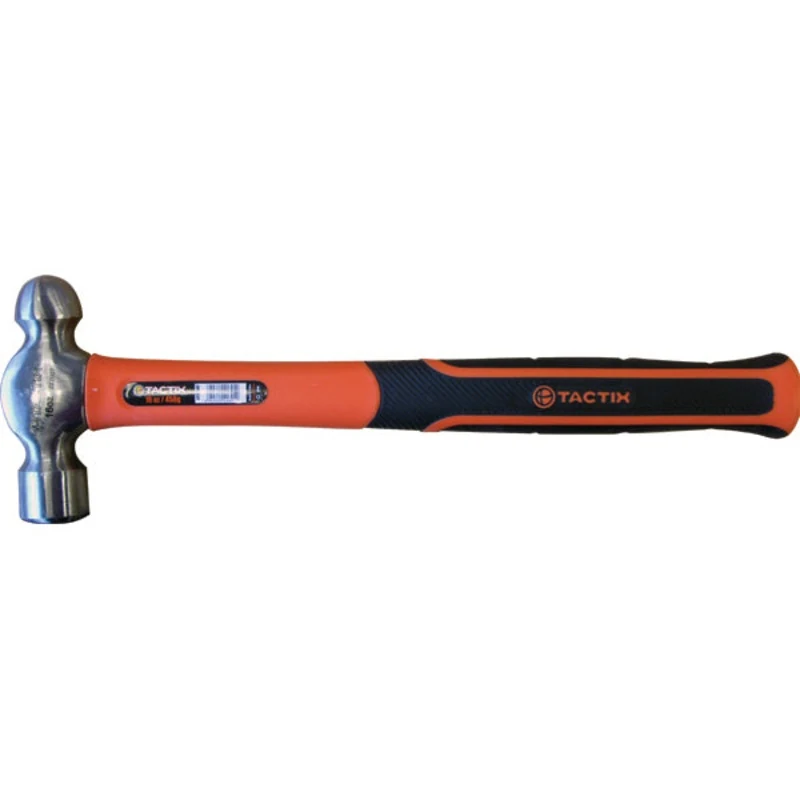 Tactix Hammer Ball Pein 16oz 450Gm Fiberglass